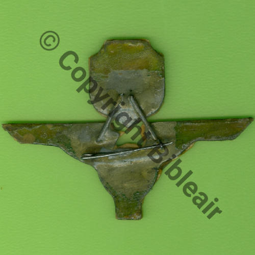 32.1  1938.43 GB.1.32 DAKAR  Fab LOC carton colle sur metal et verni... Eping artis collee 2pattes entre BR7 et BR35 Dos lisse  Src.Y.GENTY 170Eur01.25 